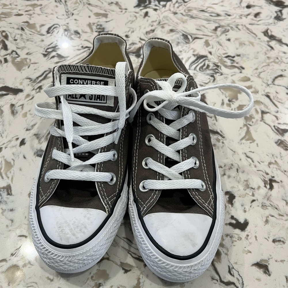 Converse All Star Brown and White Sneakers